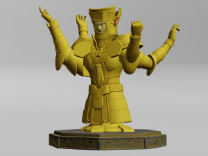 Gemini Cloth Miniature 3D 打印模型