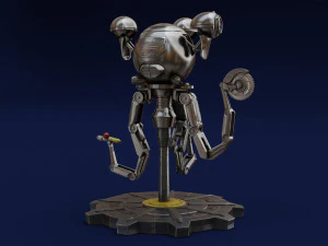 Fallout Codsworth 3D Print Model