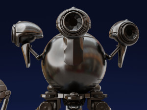 Fallout Codsworth 3D Print Model