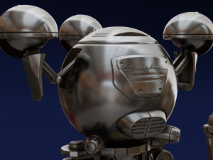 Fallout Codsworth 3D Print Model