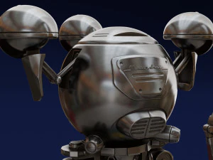 Fallout Codsworth 3D Print Model