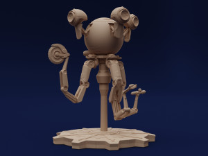 Fallout Codsworth 3D Print Model