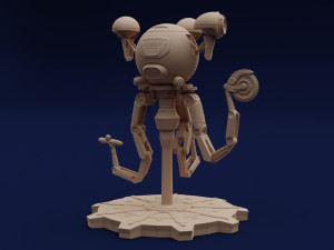 Fallout Codsworth 3D Print Model