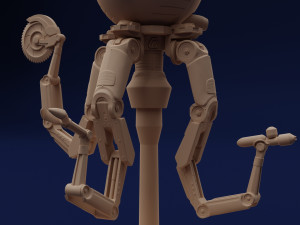 Fallout Codsworth 3D Print Model