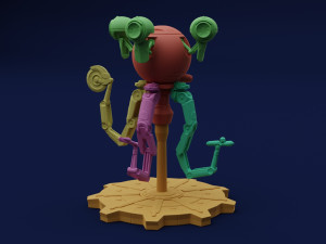 Fallout Codsworth 3D Print Model