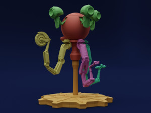 Fallout Codsworth 3D Print Model