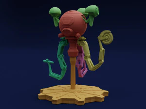 Fallout Codsworth 3D Print Model