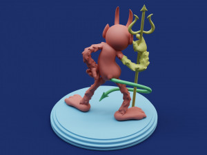 Cuphead The Devil 3D-printmodel