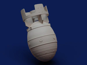 Fallout Mini Nuke 3D Print Model