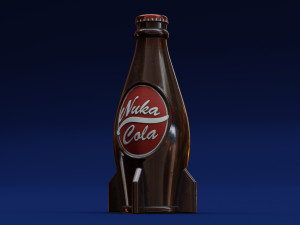 Fallout Nuka Cola 3D Baskı Modeli