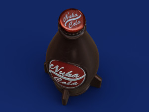 Fallout Nuka Cola 3D Baskı Modeli