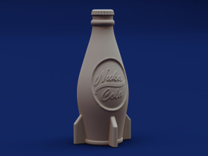 Fallout Nuka Cola 3D Baskı Modeli