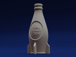 Fallout Nuka Cola 3D Baskı Modeli