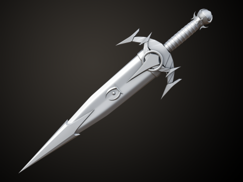 Skyrim Mehunes Razor Modelo de impresión 3D