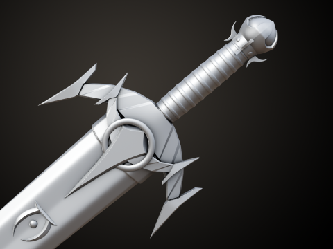 Skyrim Mehunes Razor Modelo de impresión 3D