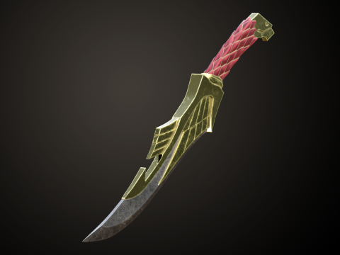 Skyrim Elven Dagger Modelo de impresión 3D