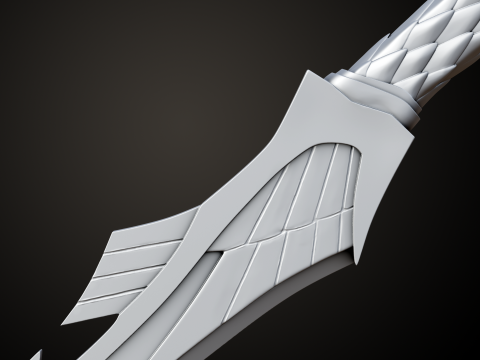 Skyrim Elven Dagger Modelo de impresión 3D