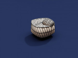 Drink Glass - Classic Whiskey on the Rocks 3D Модель