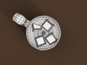 Glass Mug of Coke 3D Model