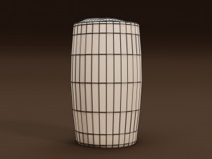 Drink Glass - Beer on Highball Glass 3D 모델