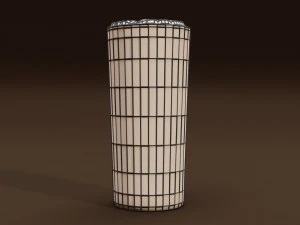 Drink Glass - Beer on Collins Glass 3D Model