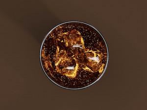 Drink Glass - Coke With Ice 3D Модель