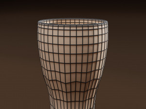 Drink Glass - Coke With Ice 3D Модель