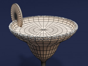 Drink Glass - Margarita Cocktail 3D Model