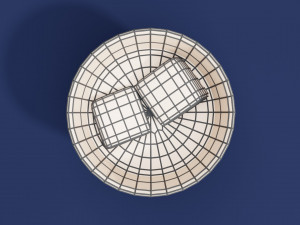 Drink Glass - Whiskey on Old Fashioned Glass Modelo 3D