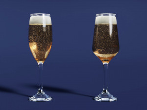Drink Glass - Champagne 3D Model