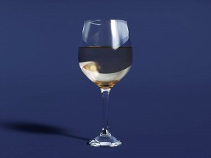 Drink Set - Wines and Champagne 3D Модель