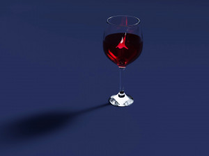 Drink Set - Wines and Champagne 3D Модель