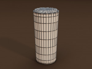 Drink Set - Beers Glass 3D 모델