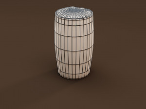 Drink Set - Beers Glass 3D 모델