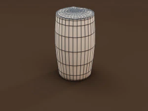 Service &agrave; boissons - Verre &agrave; bi&egrave;res Modèle 3D