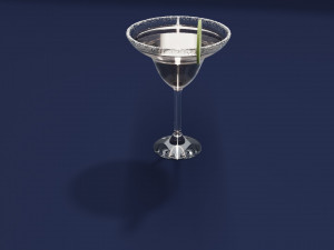 Drink Set - Cocktails Glass 3D 模型