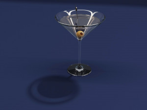 Drink Set - Cocktails Glass 3D 模型