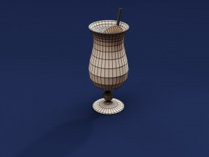 Drink Set - Cocktails Glass 3D 模型