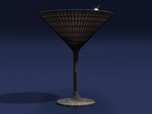 Drink Set - Cocktails Glass 3D 模型