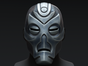 Skyrim Dragon Priest Mask - Morokei 3D Модель