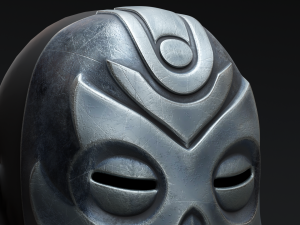 Skyrim Dragon Priest Mask - Morokei 3D Модель