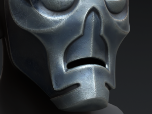 Skyrim Dragon Priest Mask - Morokei 3D Модель
