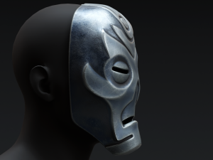 Skyrim Dragon Priest Mask - Morokei 3D Модель