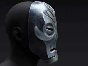 Masque de pr&ecirc;tre dragon de Skyrim - Morokei Modèle 3D