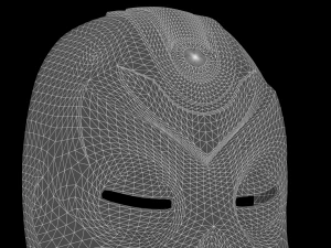 Masque de pr&ecirc;tre dragon de Skyrim - Morokei Modèle 3D