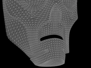 Masque de pr&ecirc;tre dragon de Skyrim - Morokei Modèle 3D