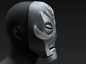 Skyrim Dragon Priest Mask - Vokun 3D Model