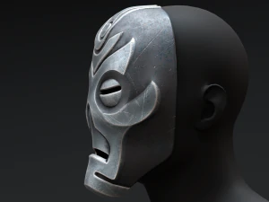 Skyrim Dragon Priest Mask - Vokun 3D Model