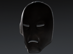 Skyrim Dragon Priest Mask - Vokun 3D Model