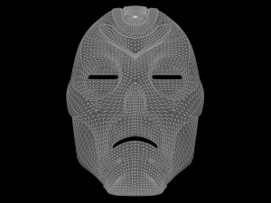 Skyrim Dragon Priest Mask - Vokun 3D Model
